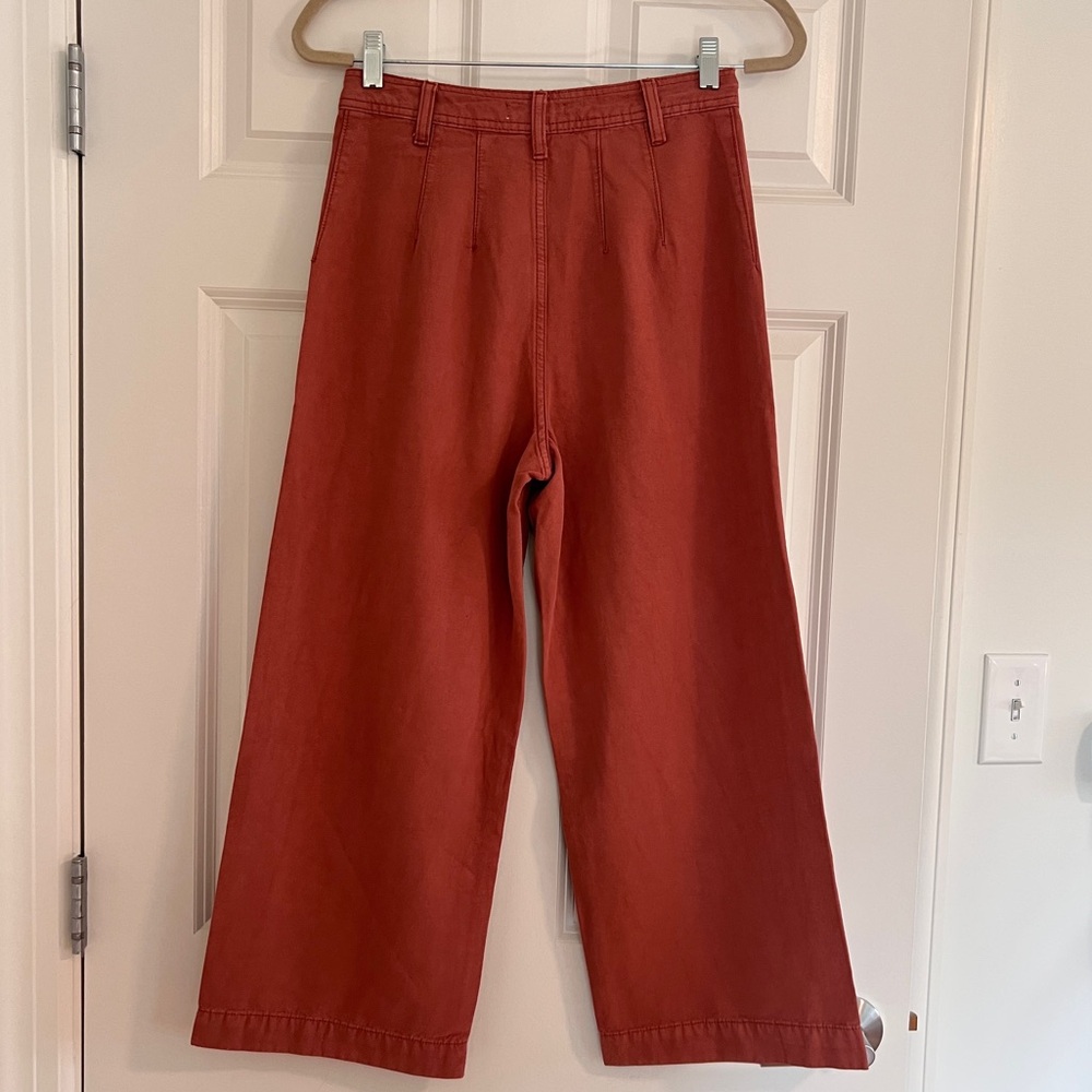 Blu Pepper Rust Button Pants - Picture 2 of 5